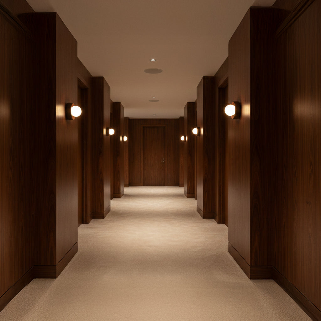 Orba Wooden Wall Lamp