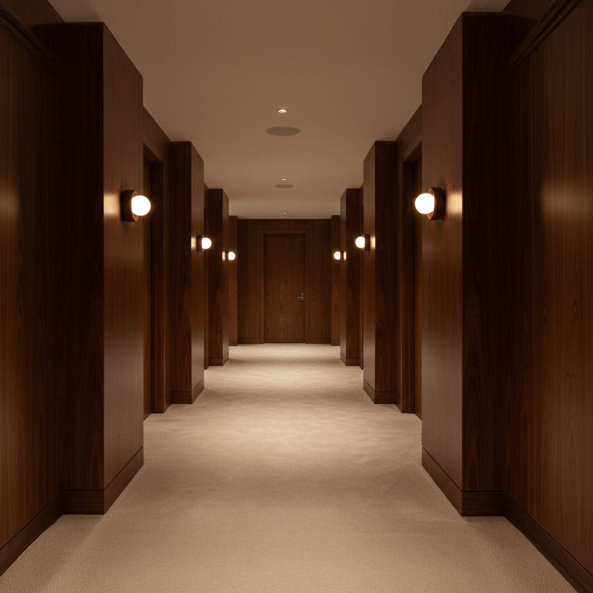 Orba Wooden Wall Lamp