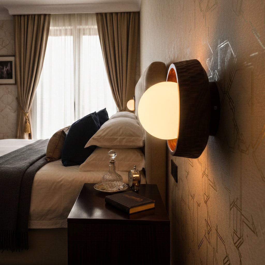 Orba Wooden Wall Lamp